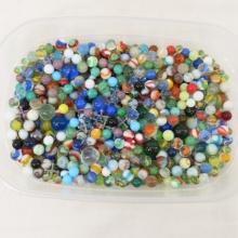 Collection of vintage & antique marbles
