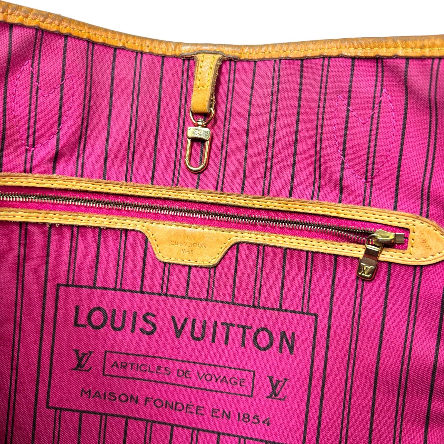 Authentic estate Louis Vuitton Neverfull Monogram GM
