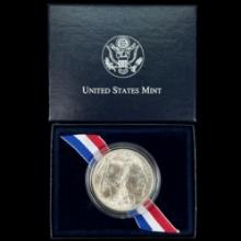 2001-D uncirculated U.S. buffalo commemorative silver dollar