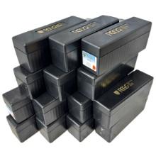 Lot of 14 used black PCGS plastic slab cases