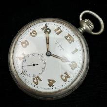 Circa 1947 Longines open-face pocket watch