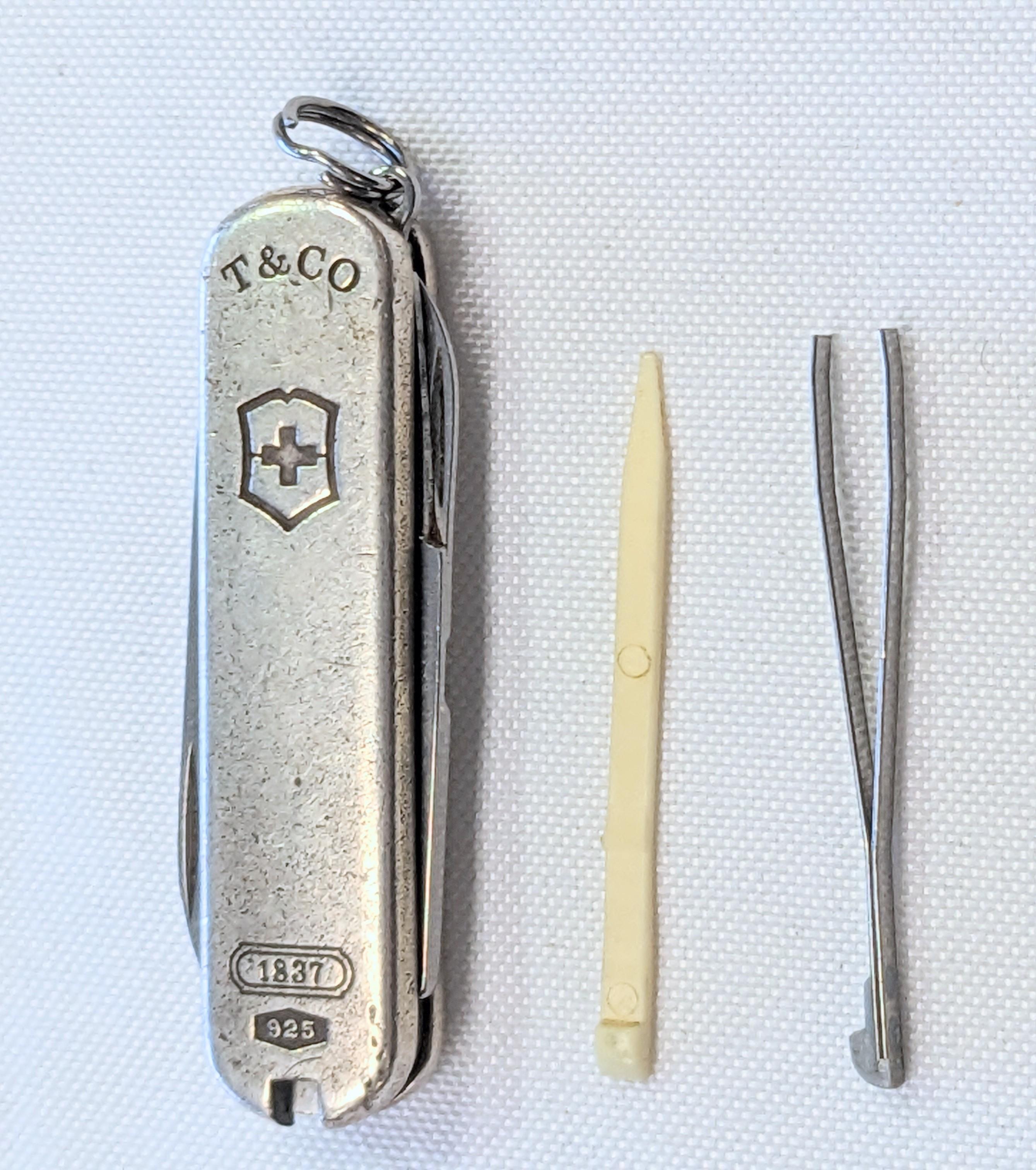 STERLING SILVER TIFFANY AND COMPANY POCKET KNIFE