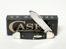 CASE XX BUFFALO HORN CANOE KNIFE NEW IN BOX