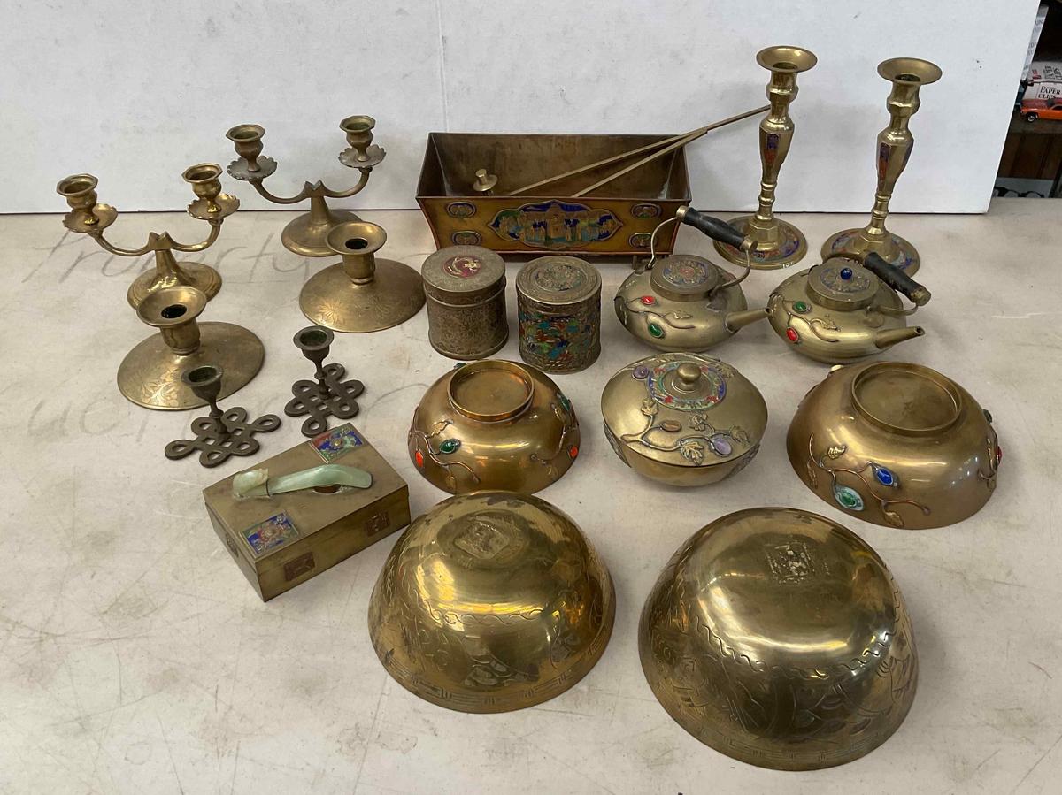 Assorted Brass Accessories