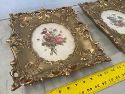 Pair of Ornate Pictures