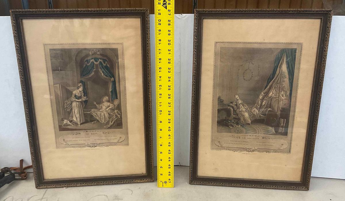 Pair of Early French Pictures