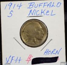 1914-S Buffalo Nickel VP Plus