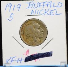 1919-S Buffalo Nickel VF Plus