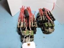 Pair of Lighting Contactors - CR2810A14 / 800V 10AMP AC MAX Open / 22D135