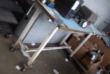 Table on Wheels 6ft x 29 1/4 x 40 1/4