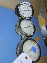 U.S Gauge Pressure Gauges lot of 3