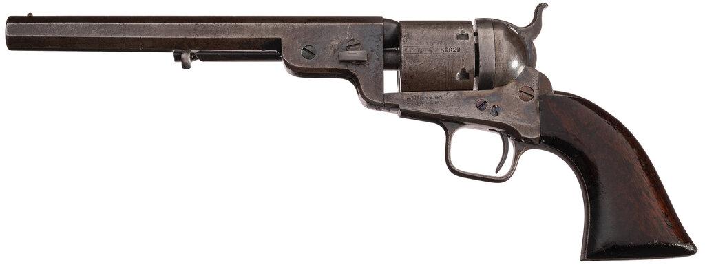 USN Colt Model 1851 Navy Cartridge Conversion Revolver