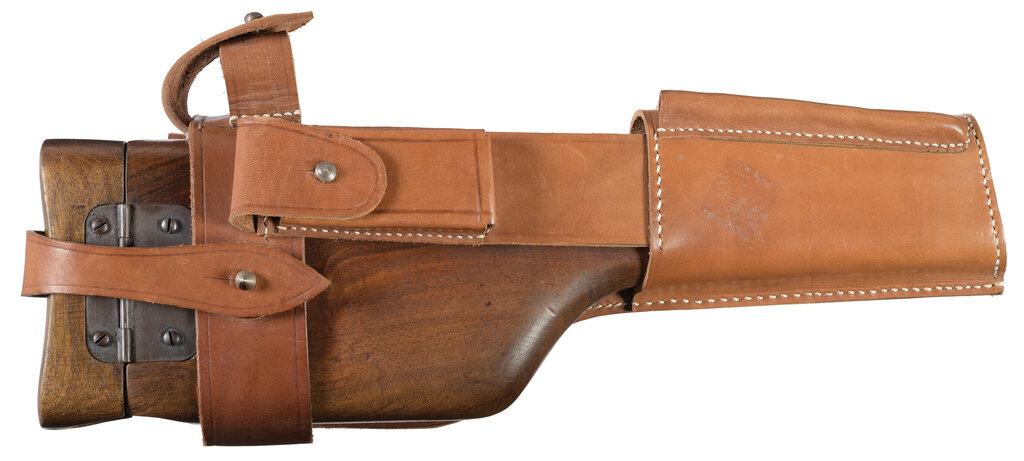 World War I German Mauser "Red 9" Broomhandle & Matching Stock