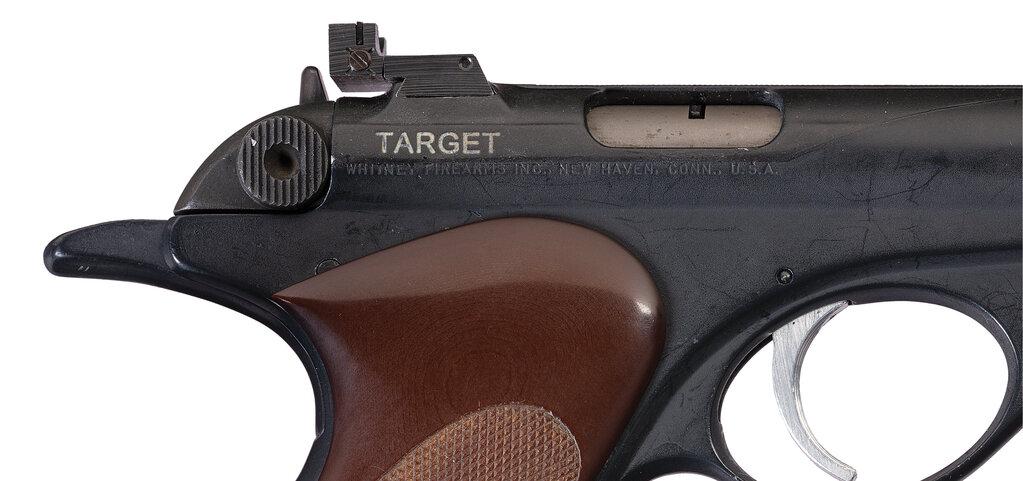 Prototype Whitney Target Semi-Automatic Pistol with Letter