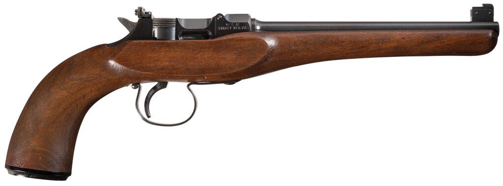 Rare Varsity Manufacturing A.H. Tompkins Single Shot Pistol
