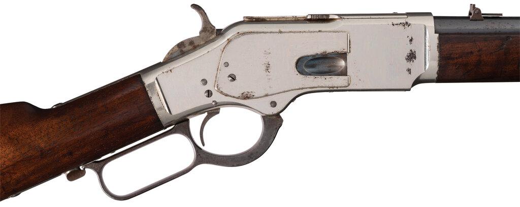 Special Order 1/2 Nickel Winchester Model 1873 Carbine