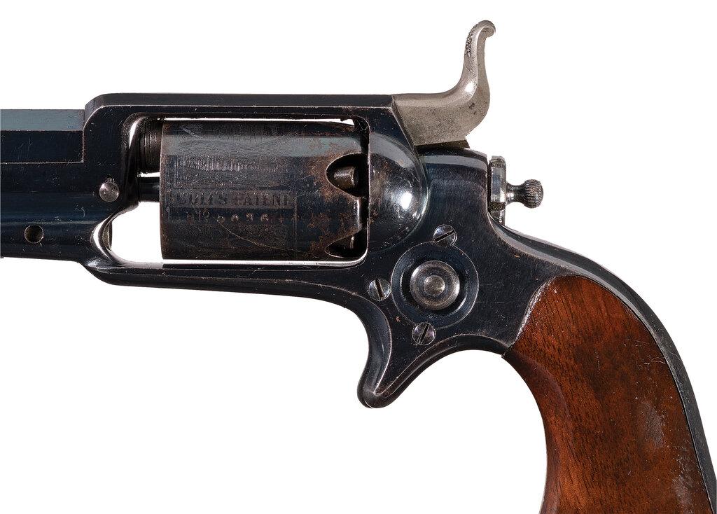 Cased Colt Model 1855 Sidehammer Pocket Percussion Revolver