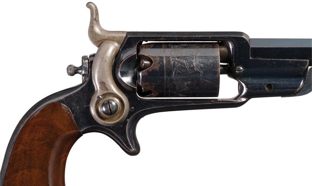 Cased Colt Model 1855 Sidehammer Pocket Percussion Revolver