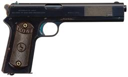 Early Production Colt Model 1902 Military Pistol