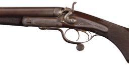 Factory Engraved James Woodward & Sons Hammer Double Rifle