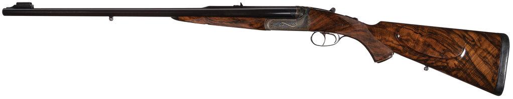 Spode Engraved Westley Richards Bicentenary .470 NE Double Rifle