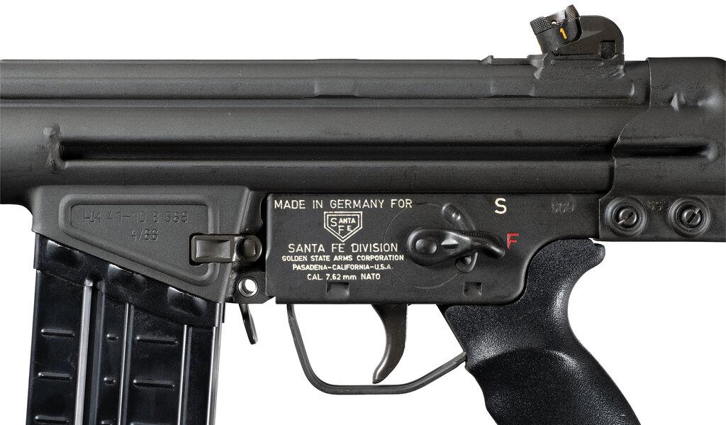 Pre-Ban Heckler & Koch/Golden State Arms HK41 Rifle