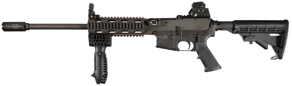 Bushmaster XM15-E2S Carbine with Razorback Upper and Accessories
