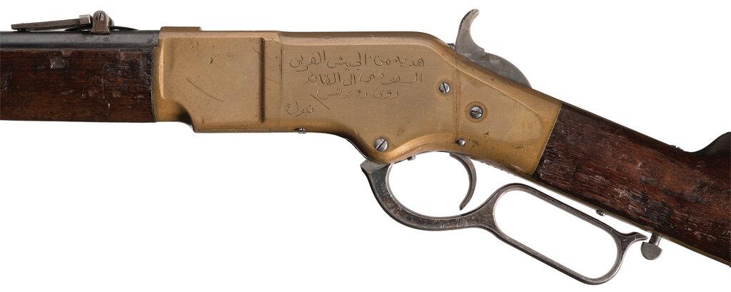 Arabic Inscribed Winchester Model 1866 Lever Action Musket