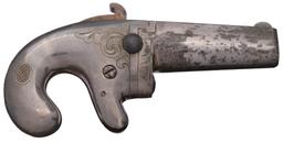 Pair of Factory Engraved Colt No. 1 Derringers
