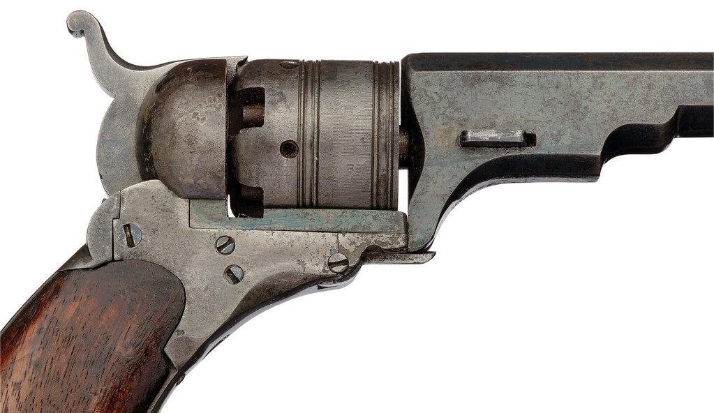 Colt Belt Model Paterson Percussion Revolver with Extra Cylinder