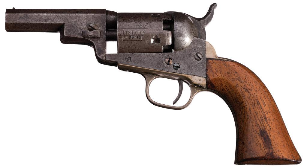 "Wells Fargo Model" Colt Model 1849 Pocket Percussion Revolver