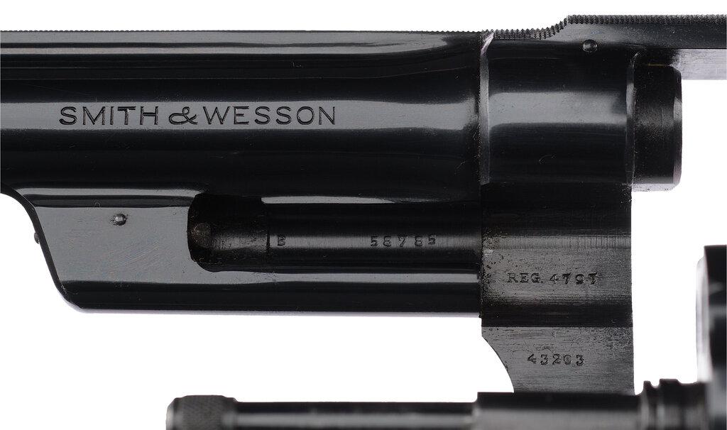 Smith & Wesson .357 Registered Magnum Double Action Revolver