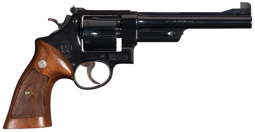 Smith & Wesson .44 Hand Ejector Pre-Model 24 Revolver with Box