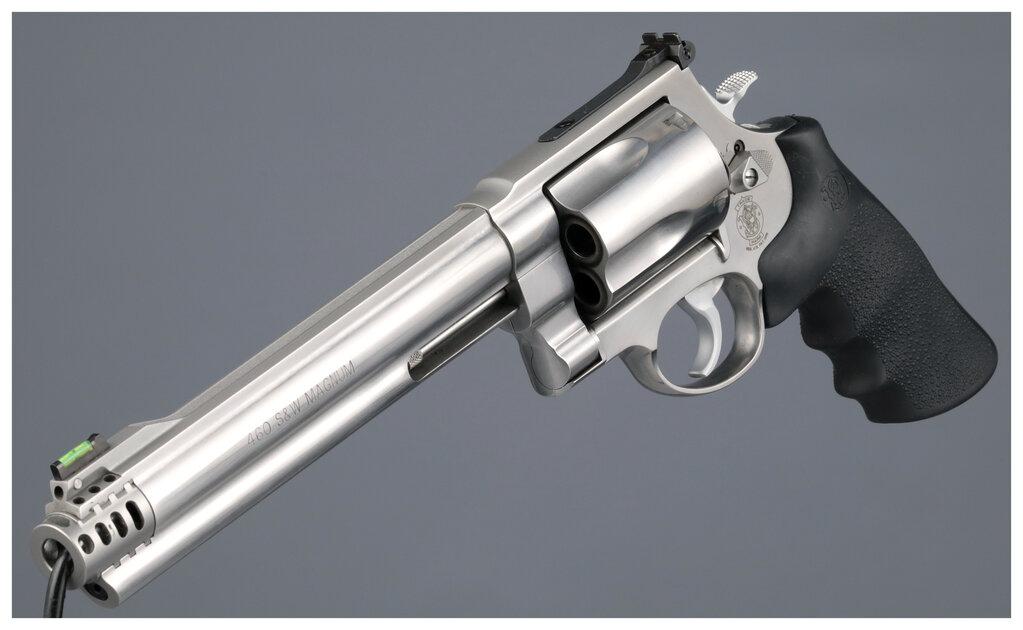 Smith & Wesson Model 460 XVR Double Action Revolver with Case