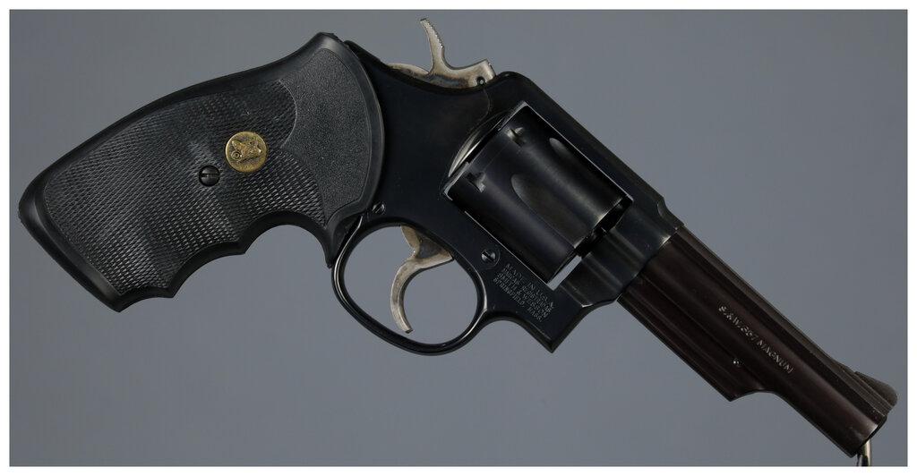Peruvian Export Smith & Wesson Model 19-P Double Action Revolver
