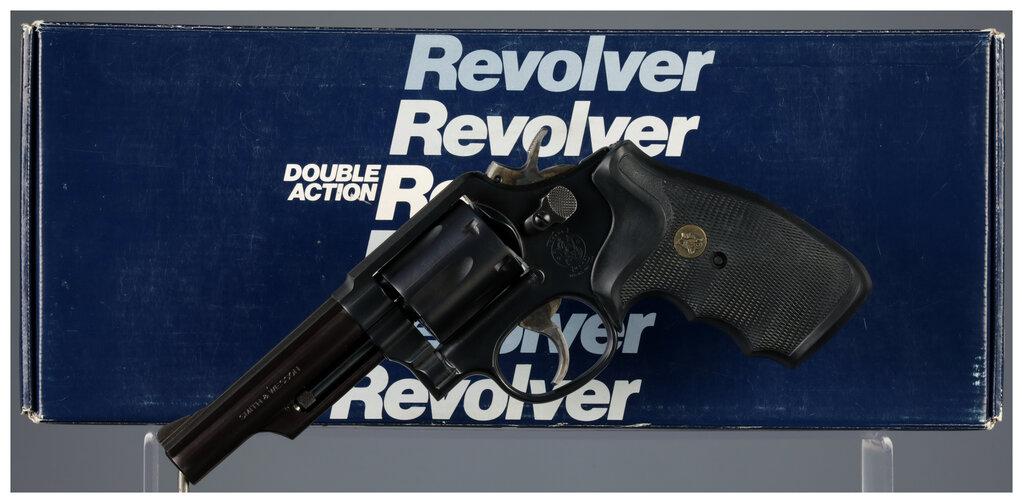 Peruvian Export Smith & Wesson Model 19-P Double Action Revolver
