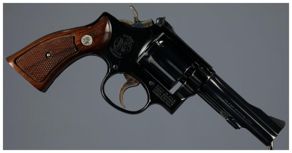 Smith & Wesson Model 15-3 Double Action Revolver with Box