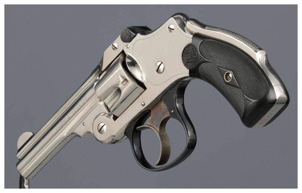 Smith & Wesson Third Model .32 Safety Hammerless Revolver