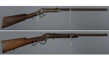 Two Antique Single Shot Carbines
