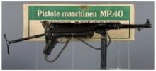 Japanese MGC Replica MP40 Blank Firing Prop Gun