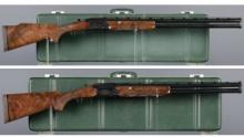 Two Factory Engraved Remington Model 3200 "One of 1000" Shotguns