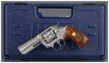 Flannery Engraved Colt King Cobra Double Action Revolver