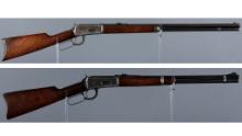 Two Winchester Model 1894 Lever Action Long Guns