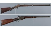 Two Lever Action Long Arms
