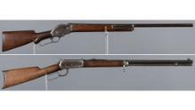 Collector's Lot of Two Winchester Lever Action Long Guns
