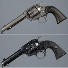 Two Colt Bisley Model Single Action Army Revolvers