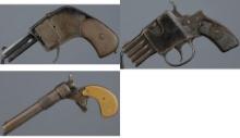 Three German Pistols