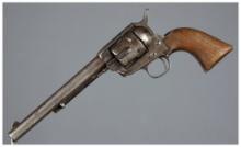 Antique Colt Etched Panel Frontier Six Shooter with Letter