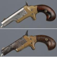 Two Colt "Thuer" Third Model Derringer Variations