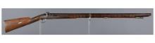 Liege Proofed Folk Art Decorated Northwest Trade Style Gun